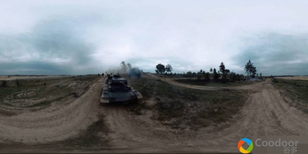 VR全景视频-二战激烈坦克战现场