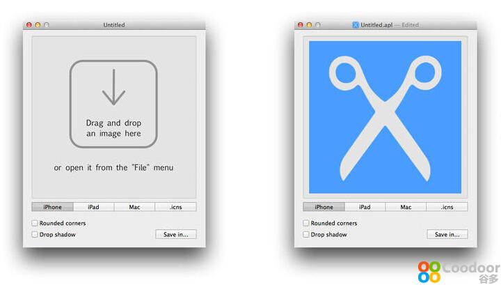 Mac软件-Icon制作 Applicons(1.8)绿色版