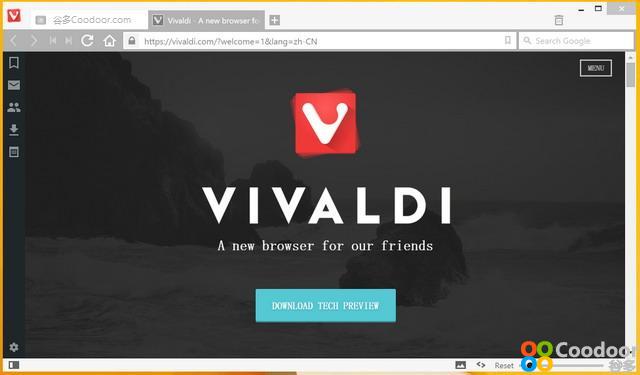 电脑软件-Vivaldi浏览器(1.0.83.38)基于 Blink 内核